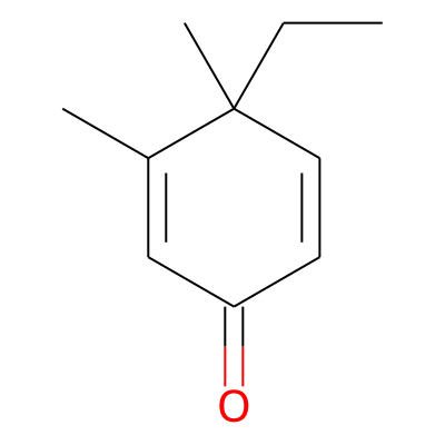 2,5-Cyclohexadien-1-one, 4-ethyl-3,4-dimethyl-