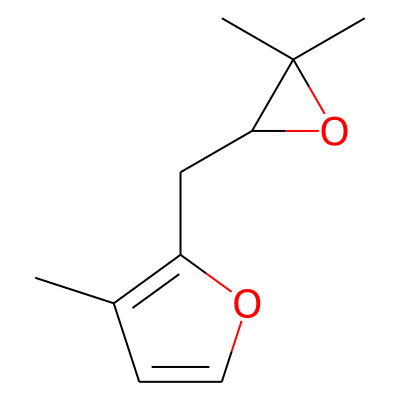 2-((3,3-Dimethyloxiran-2-yl)methyl)-3-methylfuran
