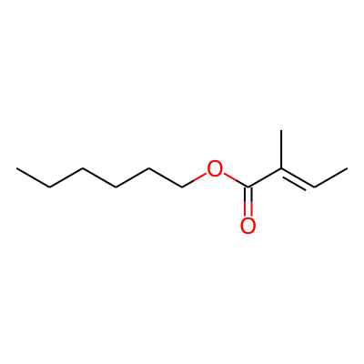 Hexyl tiglate