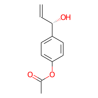 (S)-4-(1-Hydroxyallyl)phenyl acetate