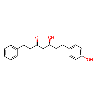 5-Hydroxy-7-(4'-hydroxyphenyl)1-phenyl-3-heptanone
