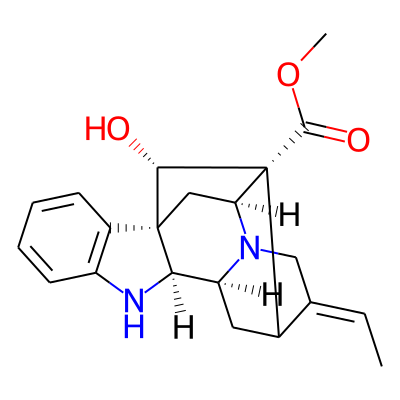 9,20-Didehydro-17-hydroxy-22-norajmalan-16-carboxylic acid methyl ester