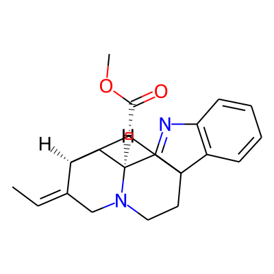 methyl (10S,12R,13E,18S)-13-ethylidene-8,15-diazapentacyclo[10.5.1.01,9.02,7.010,15]octadeca-2,4,6,8-tetraene-18-carboxylate