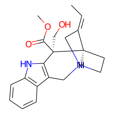 methyl (12S,13R,14Z)-14-ethylidene-12-(hydroxymethyl)-1,10-diazatetracyclo[11.2.2.03,11.04,9]heptadeca-3(11),4,6,8-tetraene-12-carboxylate