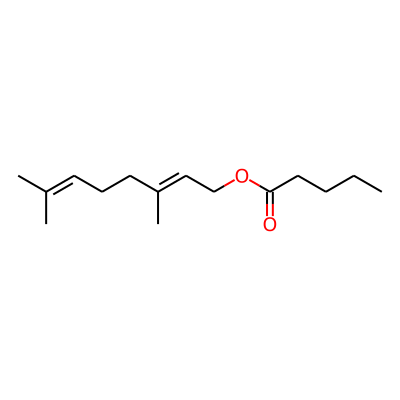 Geranyl valerate