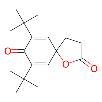 7,9-Di-tert-butyl-1-oxaspiro[4.5]deca-6,9-diene-2,8-dione