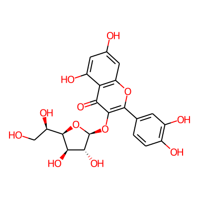 3,3',4',5,7-Pentahydroxyflavone 3-beta-D-glucofuranoside