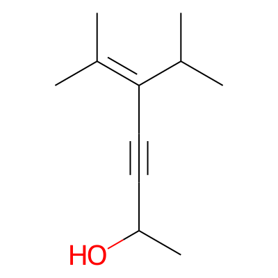 5-Hepten-3-yn-2-ol, 6-methyl-5-(1-methylethyl)-