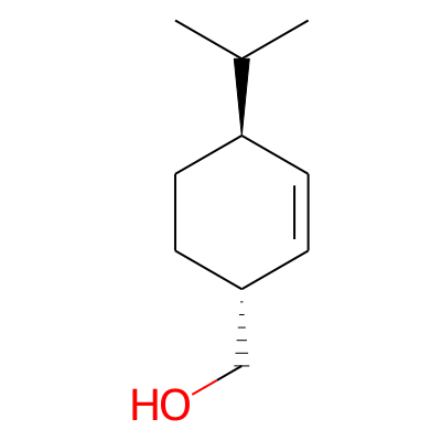 (4-Isopropyl-2-cyclohexen-1-yl)methanol, trans-