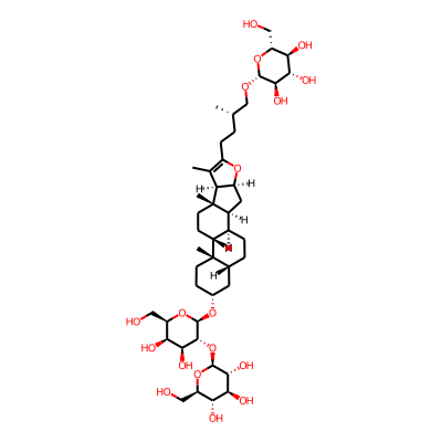 (2R,3R,4S,5S,6R)-2-[(2S)-4-[(1S,2S,4S,8S,9S,12R,13S,16R,18R)-16-[(2R,3R,4S,5R,6R)-4,5-dihydroxy-6-(hydroxymethyl)-3-[(2S,3R,4S,5S,6R)-3,4,5-trihydroxy-6-(hydroxymethyl)oxan-2-yl]oxyoxan-2-yl]oxy-7,9,13-trimethyl-5-oxapentacyclo[10.8.0.02,9.04,8.013,18]icos-6-en-6-yl]-2-methylbutoxy]-6-(hydroxymethyl)oxane-3,4,5-triol