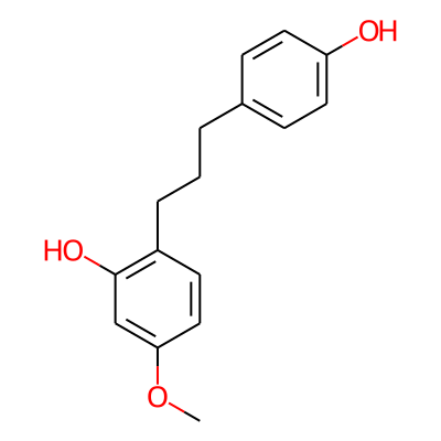 2-[3-(4-Hydroxyphenyl)propyl]-5-methoxyphenol