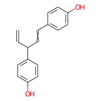 1,3-Bis(p-hydroxyphenyl)pentane-1,4-diene