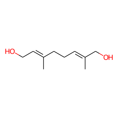 (6E)-8-hydroxygeraniol