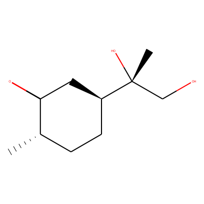 (1S,4s,8s)-8,9-dihydroxytetrahydrocarvone