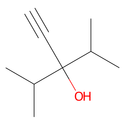 3-Isopropyl-4-methyl-1-pentyn-3-ol