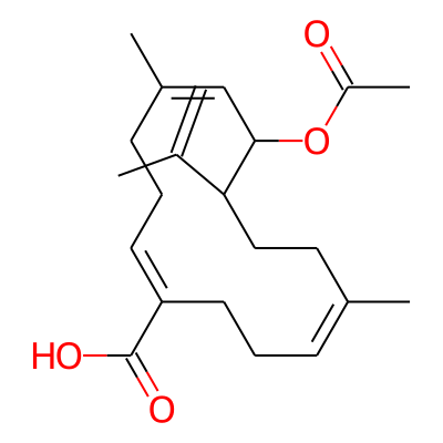 2-Acetoxymalabaric acid