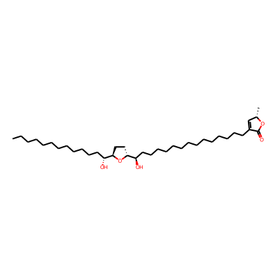 (2S)-4-[(15R)-15-hydroxy-15-[(2R,5R)-5-[(1R)-1-hydroxytridecyl]oxolan-2-yl]pentadecyl]-2-methyl-2H-furan-5-one