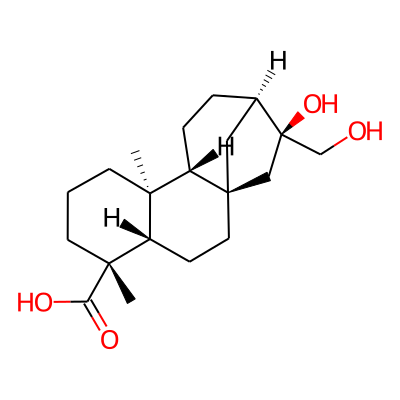 16beta,17-Dihydroxy-ent-kaurane-19-oic acid