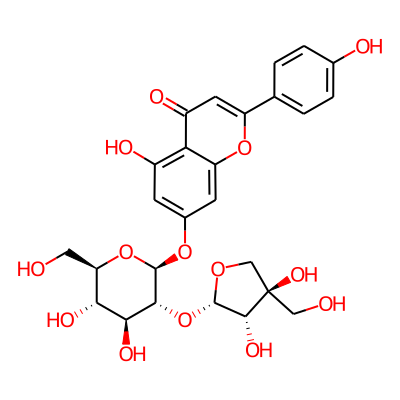Apigenin-7-(2-O-apiosylglucoside)