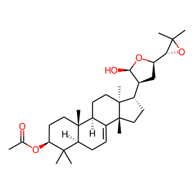[(3S,5R,9R,10R,13S,14S,17S)-17-[(2S,3S,5R)-5-[(2R)-3,3-dimethyloxiran-2-yl]-2-hydroxyoxolan-3-yl]-4,4,10,13,14-pentamethyl-2,3,5,6,9,11,12,15,16,17-decahydro-1H-cyclopenta[a]phenanthren-3-yl] acetate