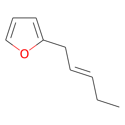 2-(2-Pentenyl)furan