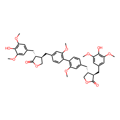 (-)-Neoarctin B