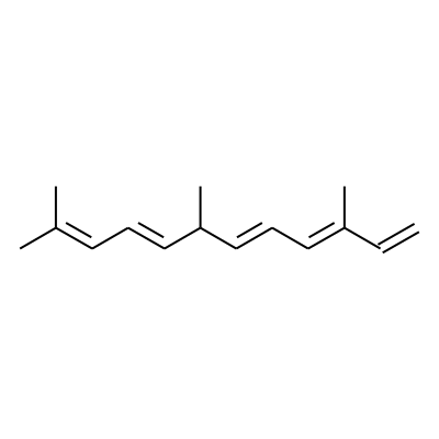 (3E,5e,8e)-3,7,11-trimethyl-1,3,5,8,10-dodecapentaene