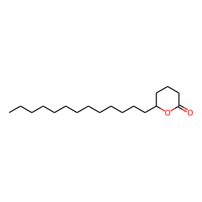 2H-Pyran-2-one, tetrahydro-6-tridecyl-