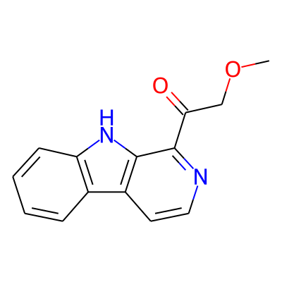 2-Methoxy-1-(9H-pyrido(3,4-b)indol-1-yl)ethanone