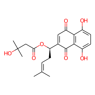 beta-Hydroxyisovalerylshikonin