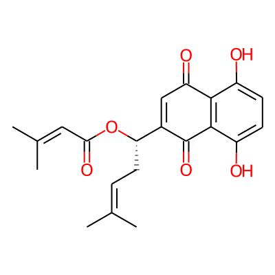Alkannin beta,beta-dimethylacrylate