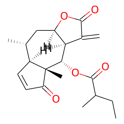 6-O-(2-Methyl)-butyrylhelenalin