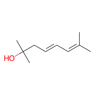 trans-2,7-Dimethyl-4,6-octadien-2-ol