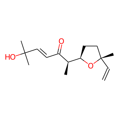 (E,2R)-2-[(2R,5R)-5-ethenyl-5-methyloxolan-2-yl]-6-hydroxy-6-methylhept-4-en-3-one