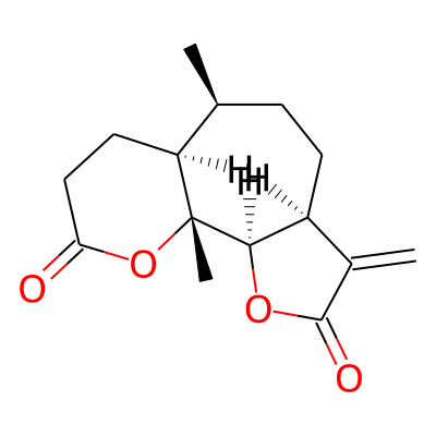 (1R,2R,6S,9S,10S)-1,9-dimethyl-5-methylidene-3,14-dioxatricyclo[8.4.0.02,6]tetradecane-4,13-dione