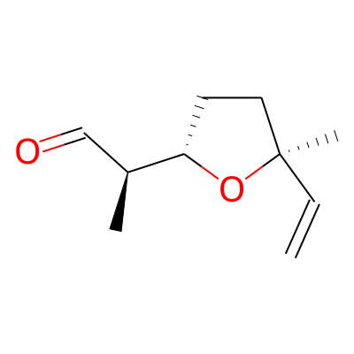 (2R)-2-[(2S,5S)-5-methyl-5-vinyltetrahydrofuran-2-yl]propanal