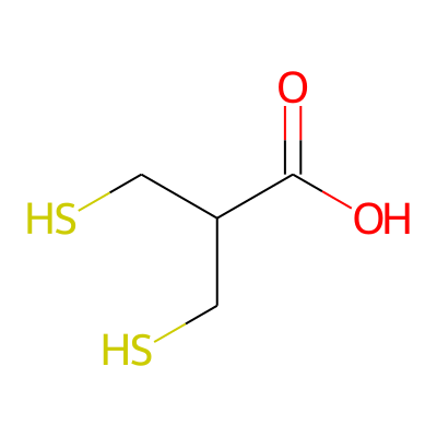 3-Sulfanyl-2-(sulfanylmethyl)propanoic acid