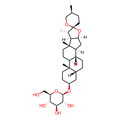 (25S)-5beta-spirostan-3beta-yl beta-D-glucoside