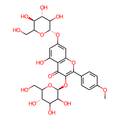Kaempferide 3,7-diglucoside