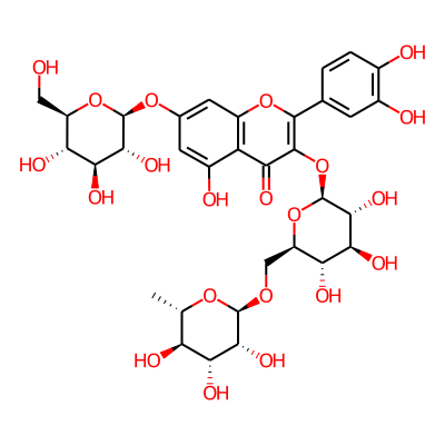 Quercetin 3-rutinoside-7-glucoside