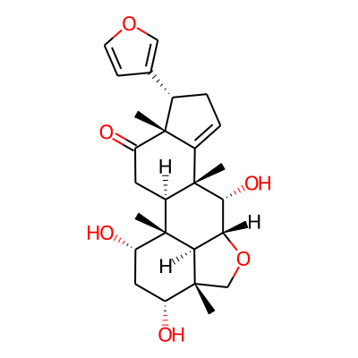 (1R,2R,5R,6S,10R,11S,12R,15R,16R,18S,19R)-6-(furan-3-yl)-11,16,18-trihydroxy-1,5,10,15-tetramethyl-13-oxapentacyclo[10.6.1.02,10.05,9.015,19]nonadec-8-en-4-one