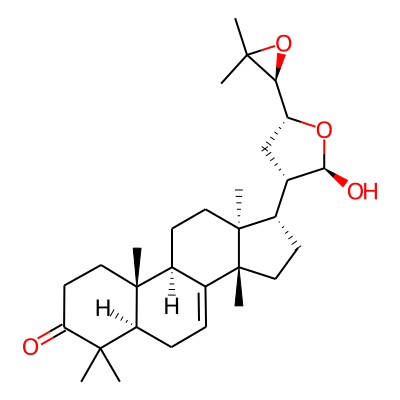 (5R,9R,10R,13S,14S,17S)-17-[(2R,3S,5R)-5-[(2S)-3,3-dimethyloxiran-2-yl]-2-hydroxyoxolan-3-yl]-4,4,10,13,14-pentamethyl-1,2,5,6,9,11,12,15,16,17-decahydrocyclopenta[a]phenanthren-3-one
