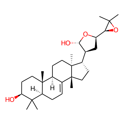 (2R,3S,5R)-5-[(2S)-3,3-dimethyloxiran-2-yl]-3-[(3S,5R,9R,10R,13S,14S,17S)-3-hydroxy-4,4,10,13,14-pentamethyl-2,3,5,6,9,11,12,15,16,17-decahydro-1H-cyclopenta[a]phenanthren-17-yl]oxolan-2-ol