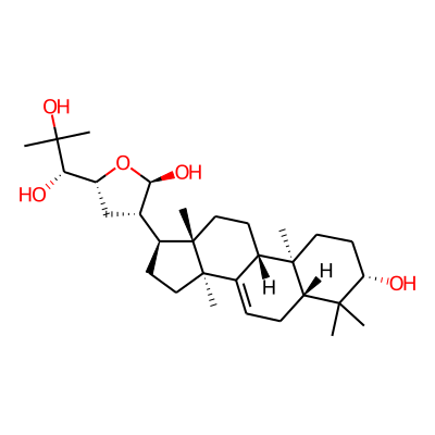 (1S)-1-[(2R,4S,5R)-5-hydroxy-4-[(3S,5R,9R,10R,13S,14S,17S)-3-hydroxy-4,4,10,13,14-pentamethyl-2,3,5,6,9,11,12,15,16,17-decahydro-1H-cyclopenta[a]phenanthren-17-yl]oxolan-2-yl]-2-methylpropane-1,2-diol