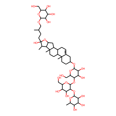 2-[2-[4,5-Dihydroxy-2-(hydroxymethyl)-6-[[6-hydroxy-7,9,13-trimethyl-6-[3-methyl-4-[3,4,5-trihydroxy-6-(hydroxymethyl)oxan-2-yl]oxybutyl]-5-oxapentacyclo[10.8.0.02,9.04,8.013,18]icos-18-en-16-yl]oxy]oxan-3-yl]oxy-4,5-dihydroxy-6-(hydroxymethyl)oxan-3-yl]oxy-6-methyloxane-3,4,5-triol