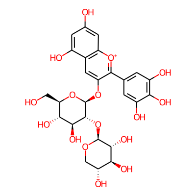 Delphinidin 3-O-beta-D-sambubioside