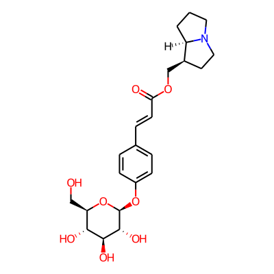 Thesinine-4'-O-beta-D-glucoside