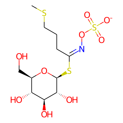 Glucoiberverin(1-)