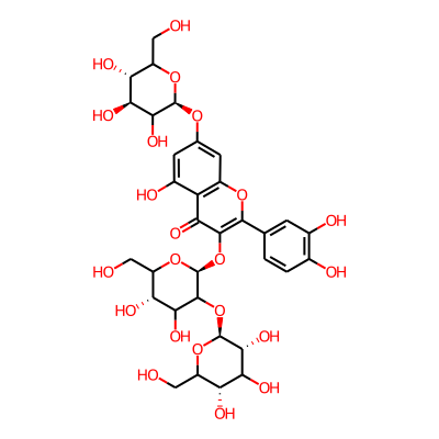 Quercetin 3-sophoroside-7-glucoside