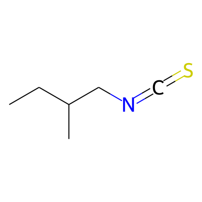 2-Methylbutyl isothiocyanate